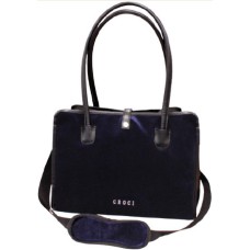 Croci τσάντα μεταφοράς από μαύρο βελούδο 40x22x30 cm Croci τσάντα μεταφοράς από μαύρο βελούδο 40x22x30 cm