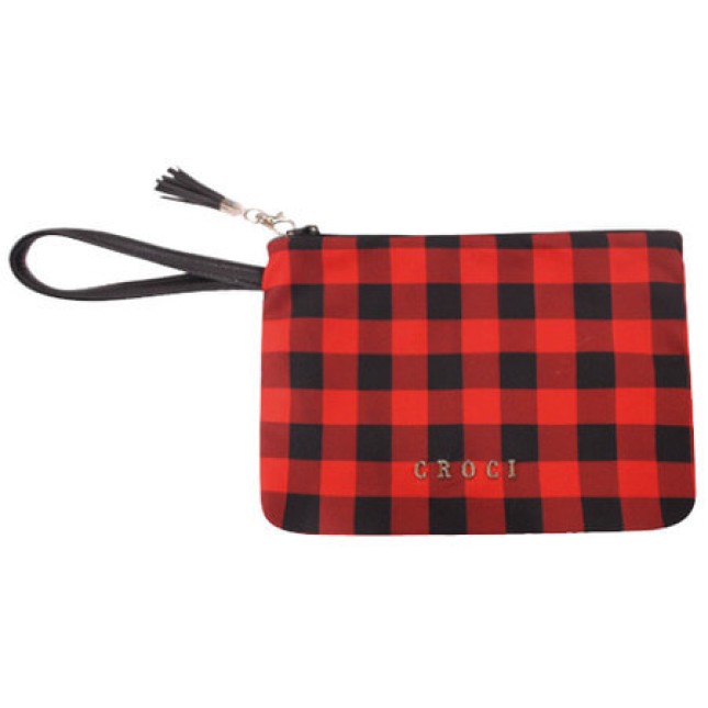 Croci τσαντάκι μίνι lumberjack με λαβή από συνθετικό δέρμα 26x18 cm Croci τσαντάκι μίνι lumberjack με λαβή από συνθετικό δέρμα 26x18 cm