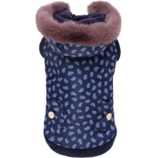 Croci μπουφάν με επένδυση bandana μπλε 50cm Croci μπουφάν με επένδυση bandana μπλε 50cm