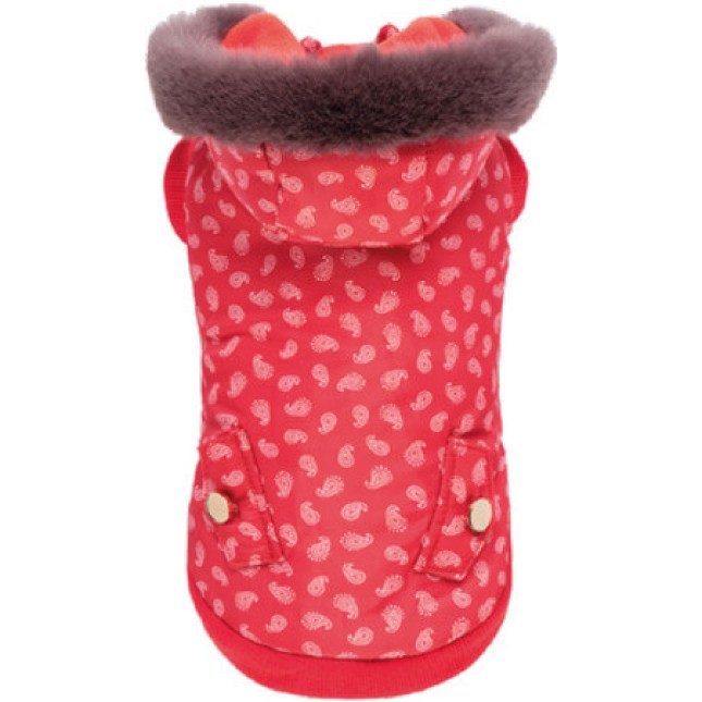 Croci μπουφάν με επένδυση bandana κόκκινο 30cm Croci μπουφάν με επένδυση bandana κόκκινο 30cm