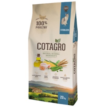 Cotecnica Cotagro τροφή για στειρωμένες γάτες 4kg Cotecnica Cotagro τροφή για στειρωμένες γάτες 4kg