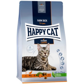 Happy Cat Ισορροπημένη διατροφή για ενήλικες γάτες με εύπεπτη πάπια Happy Cat Ισορροπημένη διατροφή για ενήλικες γάτες με εύπεπτη πάπια