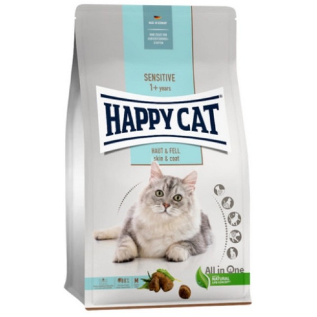Happy Cat Sensitive για ενήλικες γάτες με κοτόπουλο 4kg Happy Cat Sensitive για ενήλικες γάτες με κοτόπουλο 4kg