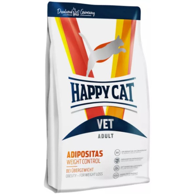 Happy Cat Vet Diet ADIPOSITAS Kατά της παχυσαρκίας 1kg Happy Cat Vet Diet ADIPOSITAS Kατά της παχυσαρκίας 1kg