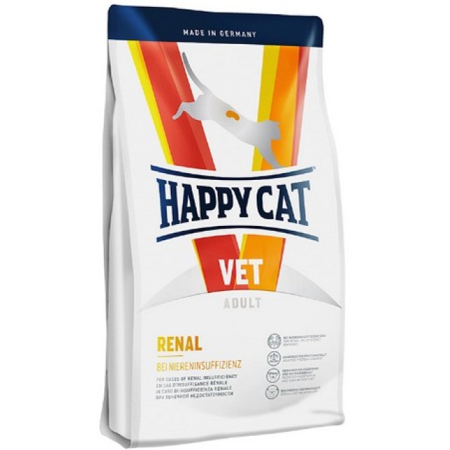 Happy Cat Vet Diet RENAL Τροφή δίαιτας για ενήλικες γάτες που πάσχουν από χρόνια νεφρική ανεπάρκεια Happy Cat Vet Diet RENAL Τροφή δίαιτας για ενήλικες γάτες που πάσχουν από χρόνια νεφρική ανεπάρκεια