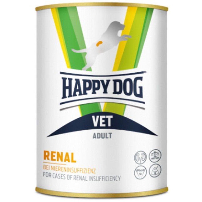 Happy Dog RENAL τροφή δίαιτας για ενήλικους σκύλους που πάσχουν από χρόνια νεφρική ανεπάρκεια Happy Dog RENAL τροφή δίαιτας για ενήλικους σκύλους που πάσχουν από χρόνια νεφρική ανεπάρκεια