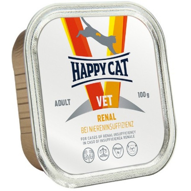 Happy Cat RENAL Τροφή δίαιτας για ενήλικες γάτες που πάσχουν από χρόνια νεφρική ανεπάρκεια Happy Cat RENAL Τροφή δίαιτας για ενήλικες γάτες που πάσχουν από χρόνια νεφρική ανεπάρκεια