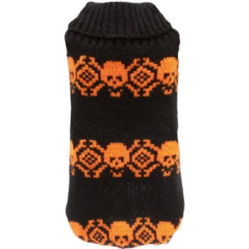 Croci Πουλόβερ tricky πορτοκαλί skull 20cm Croci Πουλόβερ tricky πορτοκαλί skull 20cm