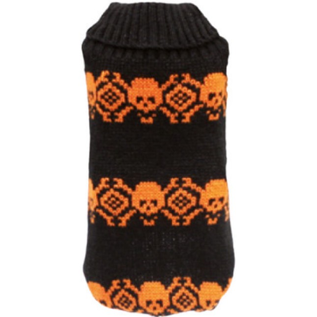 Croci Πουλόβερ tricky πορτοκαλί skull 20cm Croci Πουλόβερ tricky πορτοκαλί skull 20cm