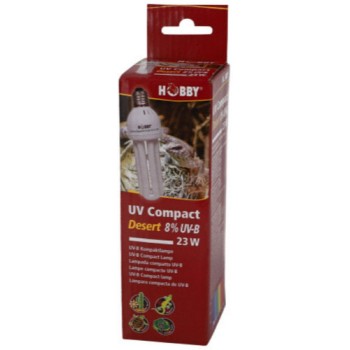 Hobby Λυχνία εξοικονόμησης ενέργειας 8 % UV-B Προάγει τη σύνθεση της βιταμίνης D3 23 W Hobby Λυχνία εξοικονόμησης ενέργειας 8 % UV-B Προάγει τη σύνθεση της βιταμίνης D3 23 W