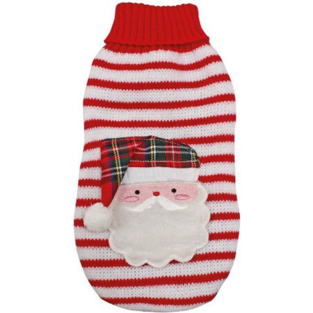 Croci Πουλόβερ χριστουγενιάτικο πουλόβερ Santa pocket 30cm Croci Πουλόβερ χριστουγενιάτικο πουλόβερ Santa pocket 30cm