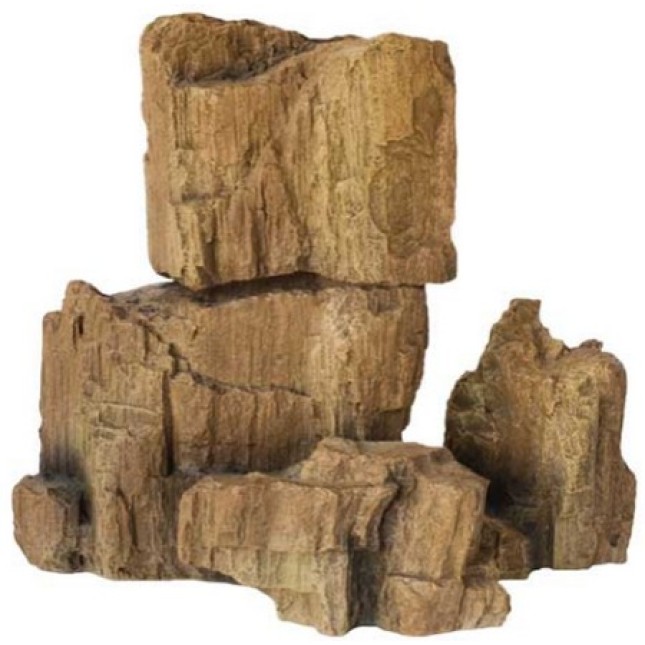 Hobby διακοσμητικός βράχος Fossil για τη διαμόρφωση ενυδρείων και terraria