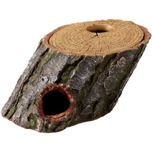 Hobby απομίμηση ξύλινης σπηλιάς Με απόλυτα φυσική εμφάνιση και αφαιρούμενο καπάκι