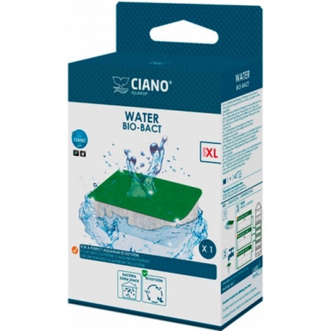 Ciano Water Bio-Bact είναι ένα βιολογικό φίλτρο, πρέπει να χρησιμοποιείται καθημερινά Πράσινο