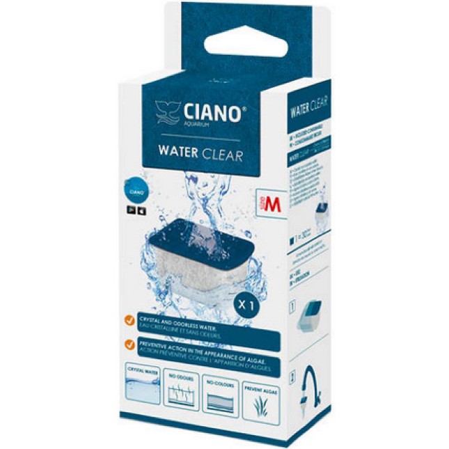 Ciano Water Clear & Protection μπλε αφαιρεί ουσίες επιβλαβείς για τα ψάρια σας και διατηρεί το νερό