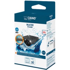 Ciano Water Foam μαύρο διατηρεί σωματίδια και οργανική ύλη που υπάρχουν στο νερό