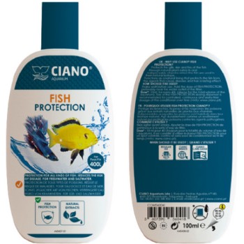 Ciano Fish Προστασία για όλα τα είδη ψαριών με φυσικά και φυτικά εκχυλίσματα Ciano Fish Προστασία για όλα τα είδη ψαριών με φυσικά και φυτικά εκχυλίσματα