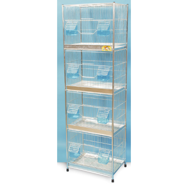 klouvotechniki ζευγ/τρα 4όροφη large νίκελ 40Χ27Χ132cm klouvotechniki ζευγ/τρα 4όροφη large νίκελ 40Χ27Χ132cm