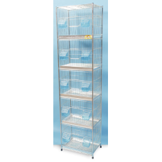 klouvotechniki ζευγ/τρα 5όροφη large νίκελ 40Χ27Χ164cm klouvotechniki ζευγ/τρα 5όροφη large νίκελ 40Χ27Χ164cm
