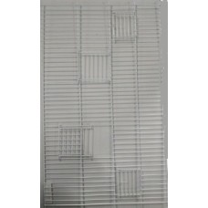 Πλέγμα-πρόσοψη κλουβιού 60x37cm Πλέγμα-πρόσοψη κλουβιού 60x37cm
