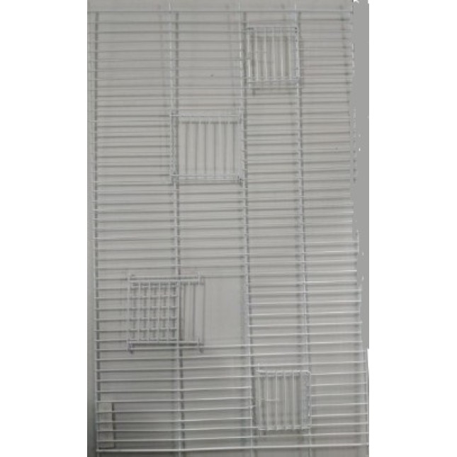 Πλέγμα-πρόσοψη κλουβιού 60x37cm Πλέγμα-πρόσοψη κλουβιού 60x37cm