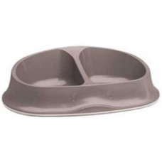 Stefanplast πιάτο chic διπλό με αντιολισθητική βάση Stefanplast πιάτο chic διπλό με αντιολισθητική βάση