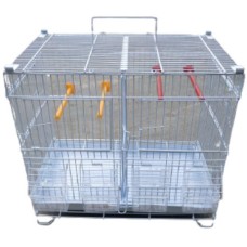 Ζευγαρώστρα διπλή με χώρισμα 39x26x34cm τιμή 1 ορόφου Ζευγαρώστρα διπλή με χώρισμα 39x26x34cm τιμή 1 ορόφου