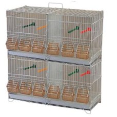 Ζευγαρώστρα διπλή με χώρισμα 60x26x34cm Ζευγαρώστρα διπλή με χώρισμα 60x26x34cm