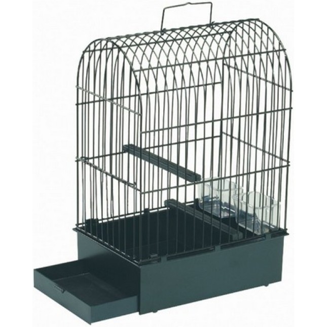 2GR Κλουβί York μαύρο πλέγμα για yorkshire με συρταράκι 24x16x36cm 2GR Κλουβί York μαύρο πλέγμα για yorkshire με συρταράκι 24x16x36cm