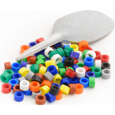 Δαχτυλίδια πλαστικά 100τμχ mixed colours Δαχτυλίδια πλαστικά 100τμχ mixed colours