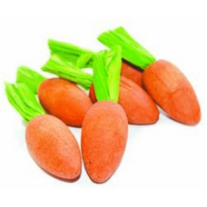 Happypet Critter's choice Carrot nibblers 6pcs παιχνίδια απο ξύλο για τρωκτικά