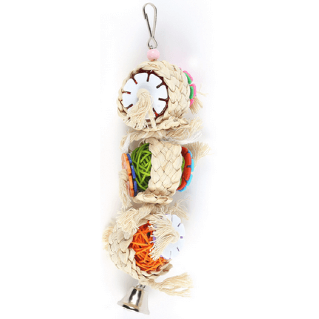 Happypet Tansy Trio Bird Toy παιχνίδι για πουλιά Happypet Tansy Trio Bird Toy παιχνίδι για πουλιά