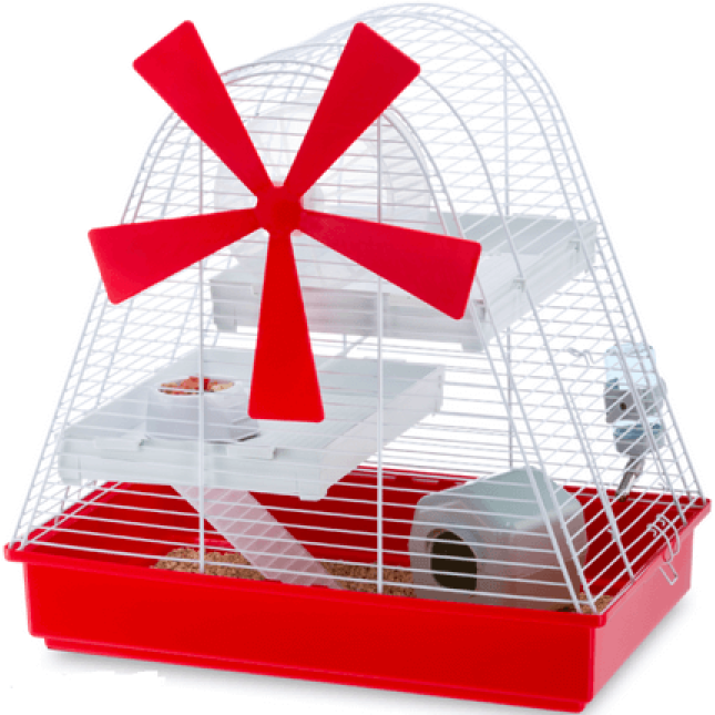 Ferplast κλουβί για χάμστερ magic mill white 46x29,5x46,5cm Ferplast κλουβί για χάμστερ magic mill white 46x29,5x46,5cm