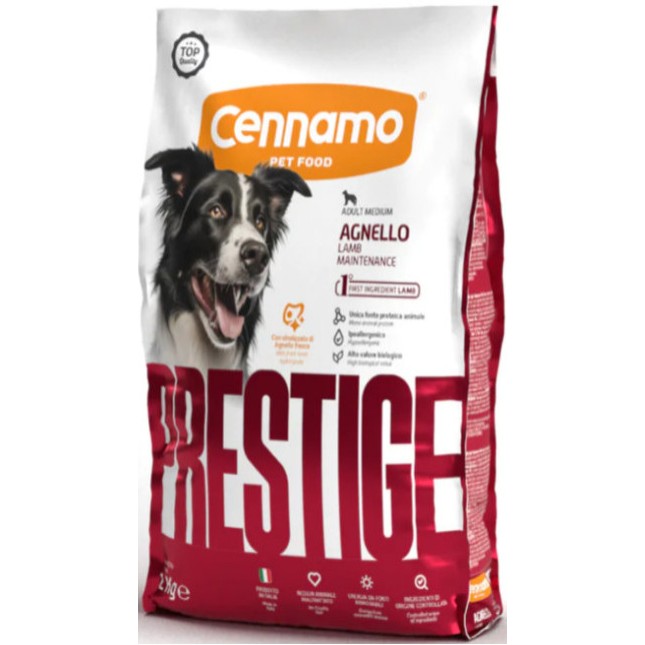 Cennamo prestige αρνί για μεσαία ενήλικα σκυλιά 1kg χύμα Cennamo prestige αρνί για μεσαία ενήλικα σκυλιά 1kg χύμα