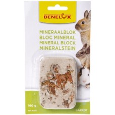 Benelux πέτρα ασβεστίου για τρωκτικά με καρότα 160gr Benelux πέτρα ασβεστίου για τρωκτικά με καρότα 160gr