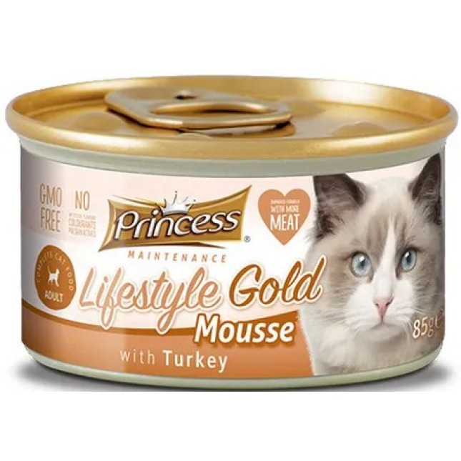 Princess Lifestyle Gold Mousse γαλοπούλα 85g