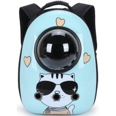 Glee Τσάντα μεταφοράς πλάτης/χειρός Sunglasses cat για μικρόσωμους σκύλους και γάτες