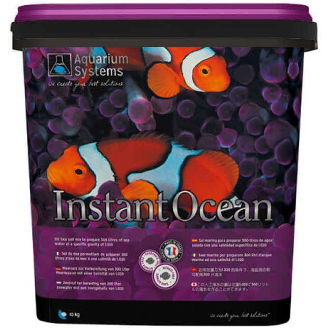 Aquarium systems instant ocean κουβάς 300 lt (10 kg) Aquarium systems instant ocean κουβάς 300 lt (10 kg)