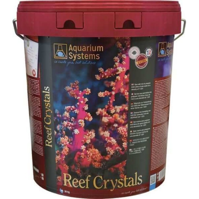 Aquarium systems reef crystals αλάτι 550 lt κουβάς (20 kg)