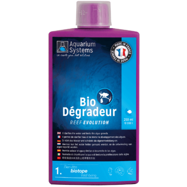 Aquarium systems bio-degradeur είναι το ιδανικό προϊόν για να ξεκινήσετε το ενυδρείο σας 250 ml Aquarium systems bio-degradeur είναι το ιδανικό προϊόν για να ξεκινήσετε το ενυδρείο σας 250 ml
