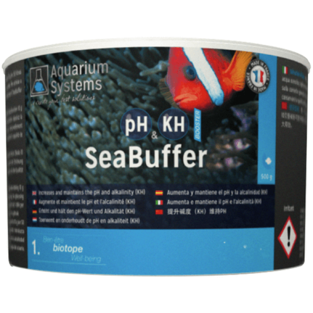 Aquarium systems seabuffer ph booster διατηρεί την αλκαλικότητα και το pH στα ενυδρεία αλμυρού νερού Aquarium systems seabuffer ph booster διατηρεί την αλκαλικότητα και το pH στα ενυδρεία αλμυρού νερού