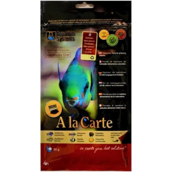 Aquarium systems herbivore diet m granules τροφή για φυτοφάγα 30gr Aquarium systems herbivore diet m granules τροφή για φυτοφάγα 30gr
