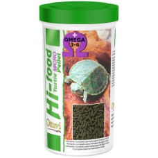 Ottavi Hi-Food Micro Pellet Tartar είναι μια πλήρης σύνθετη τροφή για υδρόβιες χελώνες γλυκού νερού