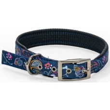Glee Κολάρο Neoprene με μοτίβο bones & flowers L 25mmx51cm Glee Κολάρο Neoprene με μοτίβο bones & flowers L 25mmx51cm