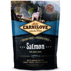 Carnilove Adult Salmon διατροφή, πλούσια σε πρωτεΐνες υψηλής ποιότητας σε συνδυασμό με λιπαρά οξέα