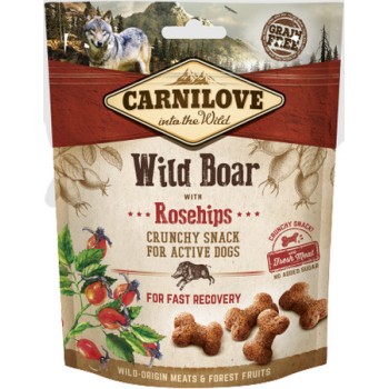 Carnilove Snack Fresh & τραγανή στρουθοκάμηλος με βατόμουρα 200g Carnilove Snack Fresh & τραγανή στρουθοκάμηλος με βατόμουρα 200g