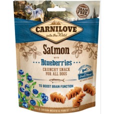 Carnilove Snack Fresh & Crunchy σολομός με βατόμουρα 200g Carnilove Snack Fresh & Crunchy σολομός με βατόμουρα 200g