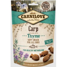 Carnilove Snack Soft με κυπρίνο & θυμάρι για υγιή μεταβολισμό 200g Carnilove Snack Soft με κυπρίνο & θυμάρι για υγιή μεταβολισμό 200g