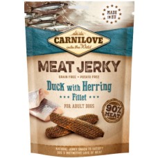 Carnilove SN Jerky με πάπια και φιλέτο ρέγγας με ακαταμάχητη γεύση που συμπληρώνει τη διατροφή 100g Carnilove SN Jerky με πάπια και φιλέτο ρέγγας με ακαταμάχητη γεύση που συμπληρώνει τη διατροφή 100g