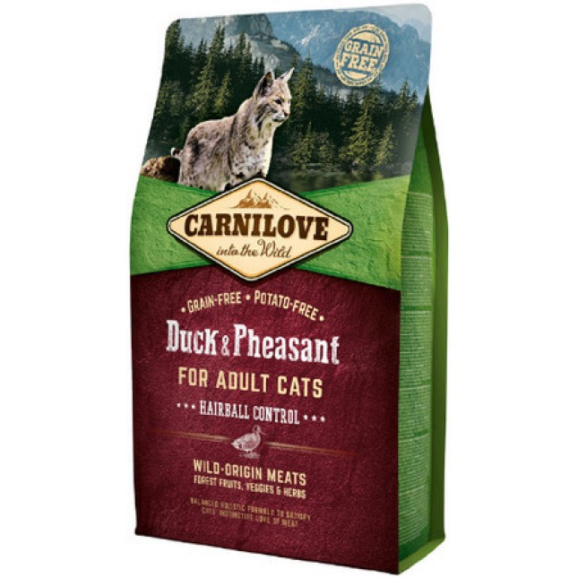 Carnilove Cat για ενήλικες γάτες με πάπια 6kg Carnilove Cat για ενήλικες γάτες με πάπια 6kg